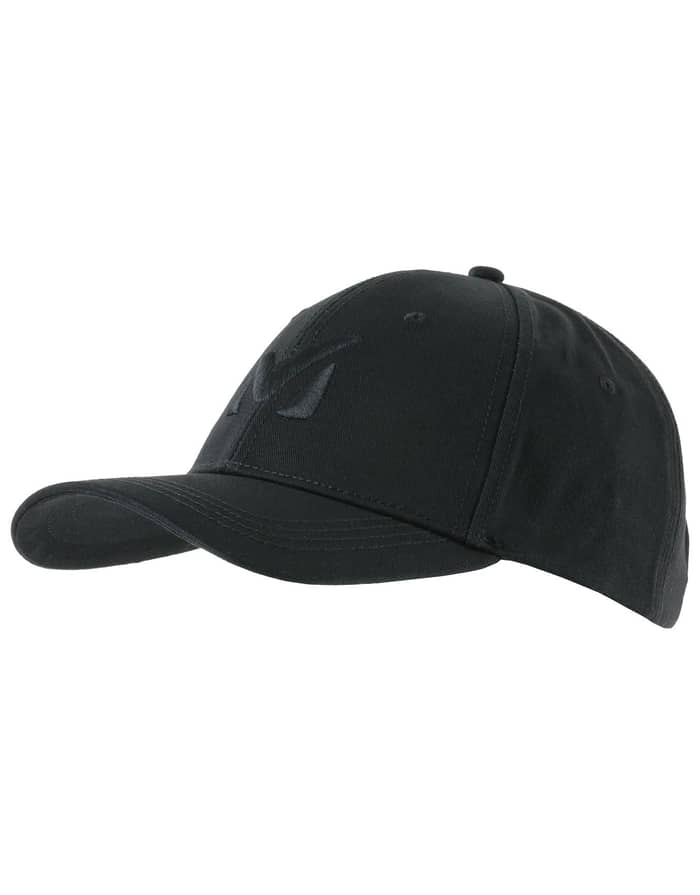 M Baseball Cap Black Noir