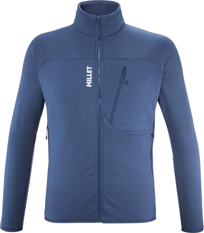 Seneca Fleece Jkt M Dark Denim