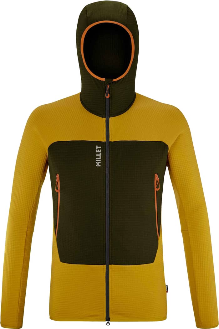 Fusion Grid Hoodie M Safran/Deep Jungle