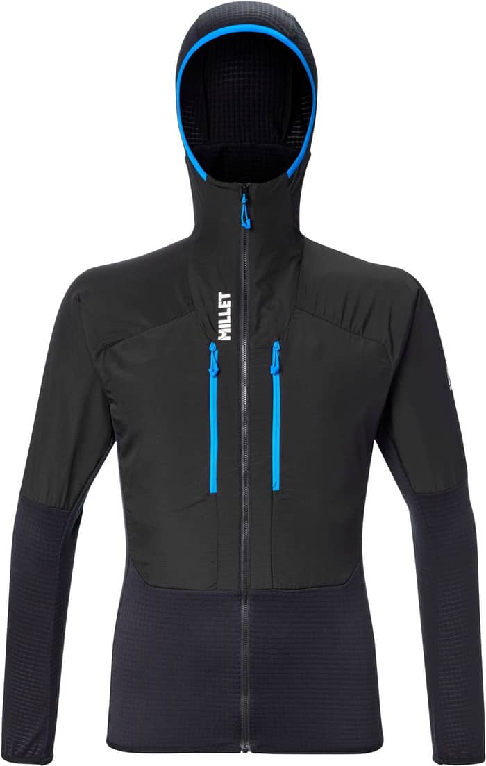 Parmelan Hybrid Hoodie M Black