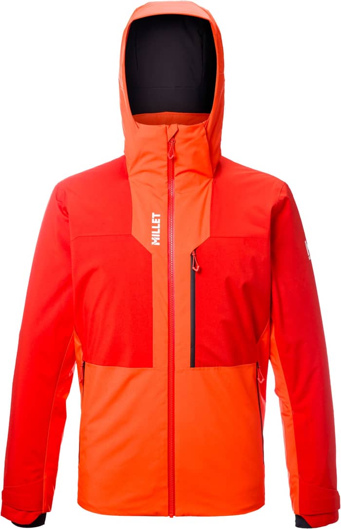 Grands Montets Peak Jkt M Flame Paprika