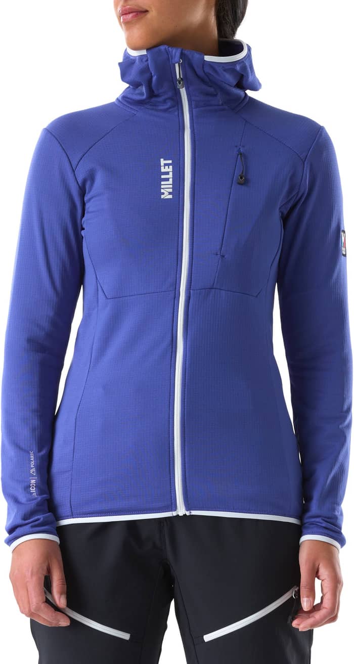 Trilogy Icon Lightgrid Hoodie W Clematis Blue