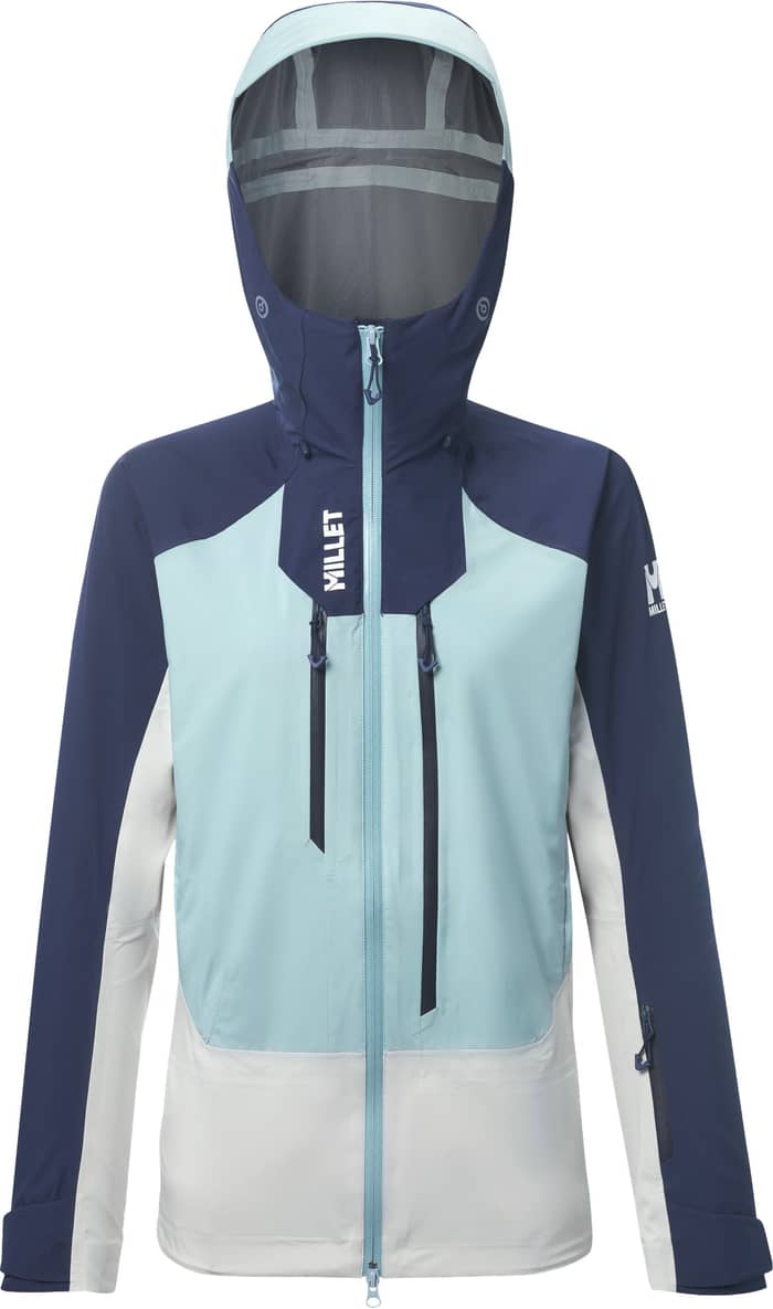 M White 3L Jkt W Aquatic Saphir