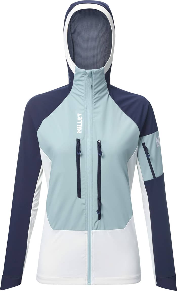 M White Shield Jkt W Aquatic Saphir