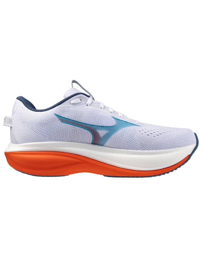 Wave Rider 30 White/Blue Jewel/Orange.com