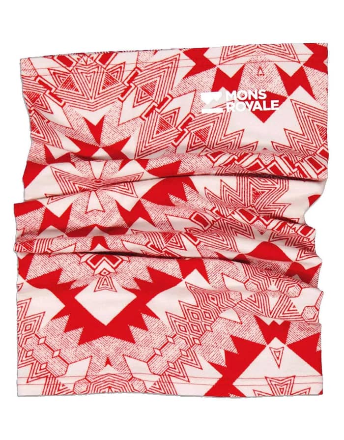 Daily Dose Neckwarmer Retro Red Nordtek