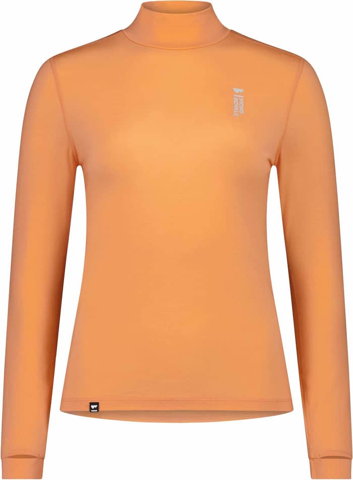 W Cascade Merino Flex 200 Mock Neck LS Punch