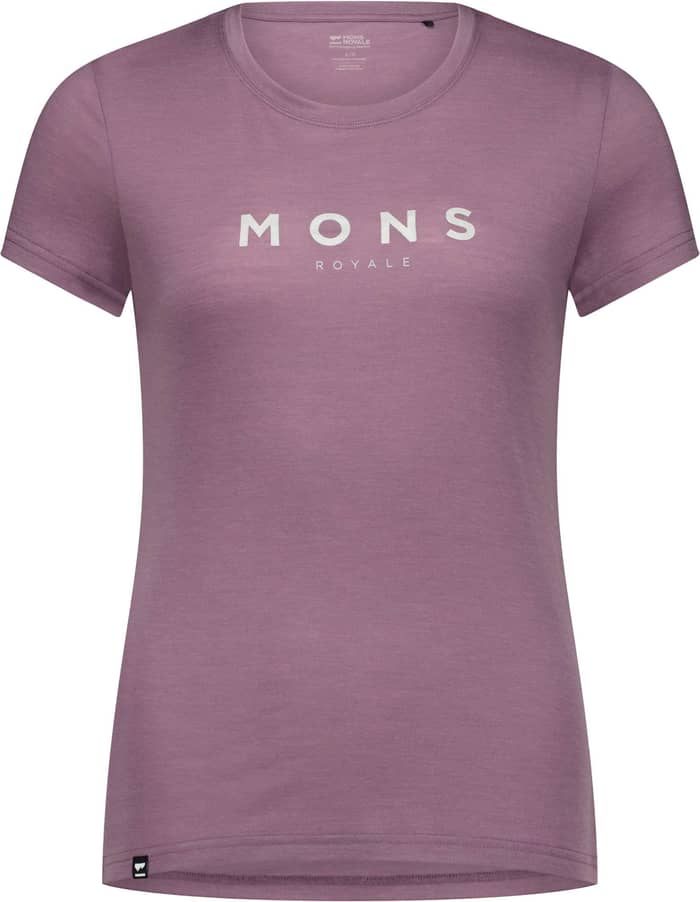 W Icon Merino Classic T-Shirt Mauve