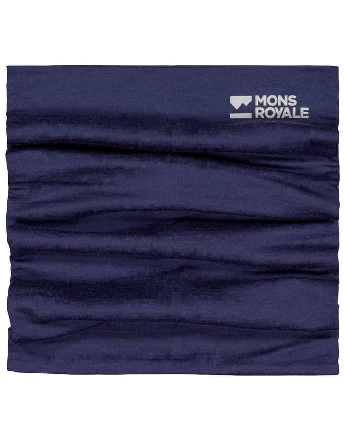 Double Up Merino Neckwarmer Midnight