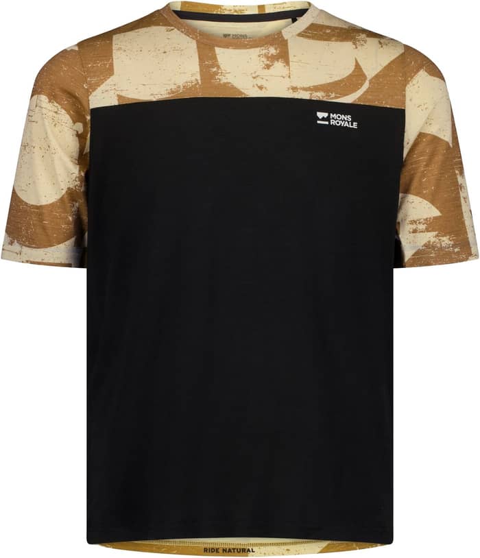 Diversion Merino Jersey M Mr Grunge/Black