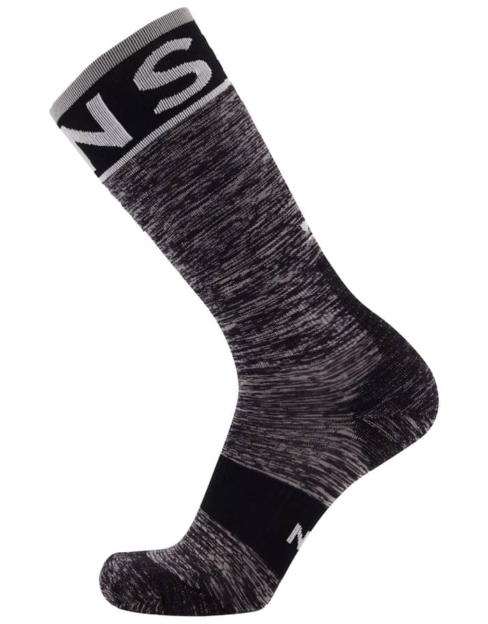 Atlas Merino Snow Sock Black