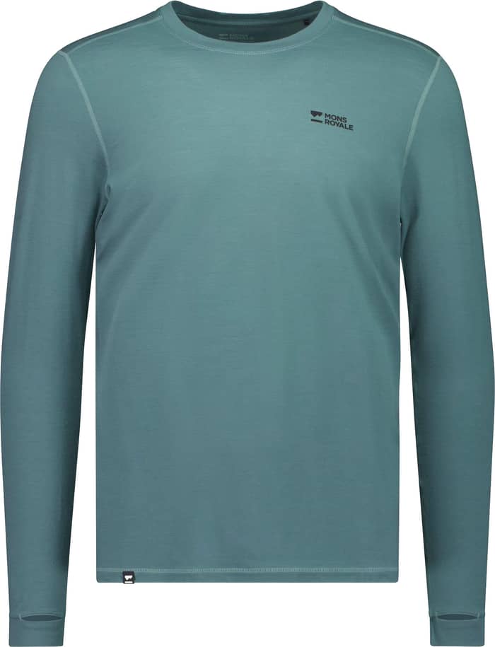 Cascade Merino Baselayer LS M Burnt Sage