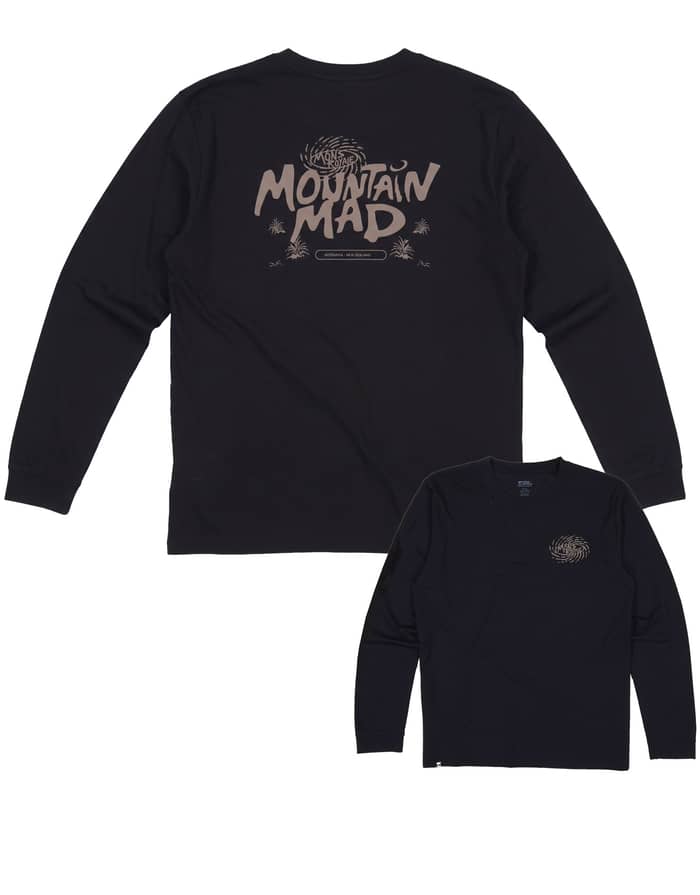 Icon Merino LS Mtn Mad NZ M Black