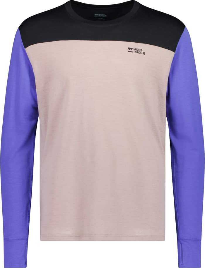 Yotei Merino LS M Cinder/Blue Dusk/Black