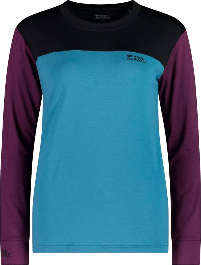 Yotei Merino LS W Jasper/Fig/Black
