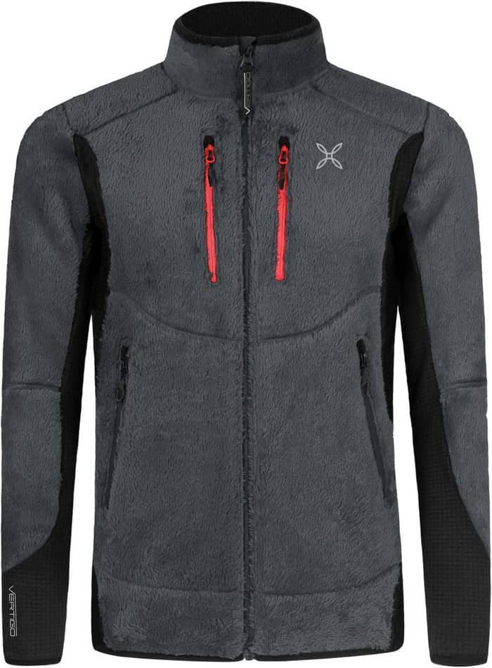 Nordic Fleece Jacket Antracite/Orange