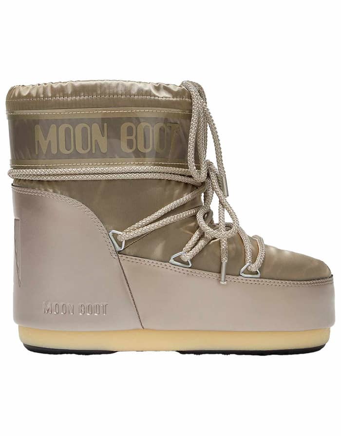 Moon Boot Icon Low Glance Platinum