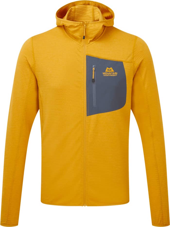 Lumiko Hooded Jacket M Mustard/Ombre