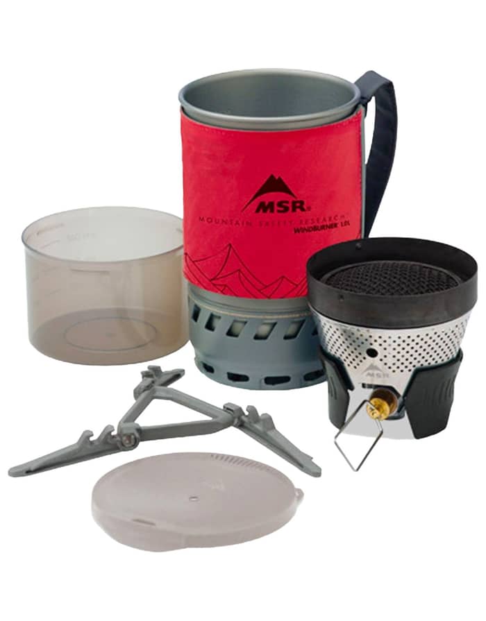 Windburner 1.0L Personal Stove System Red