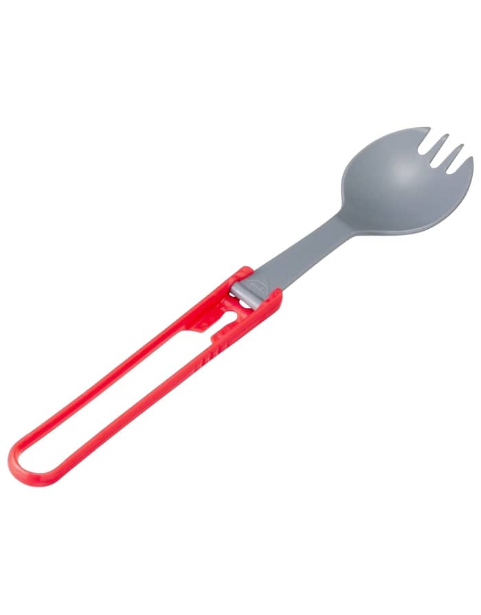 Folding Spork Red