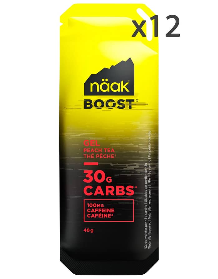 Gels Boost Energy Thé Peche 12 x 48g
