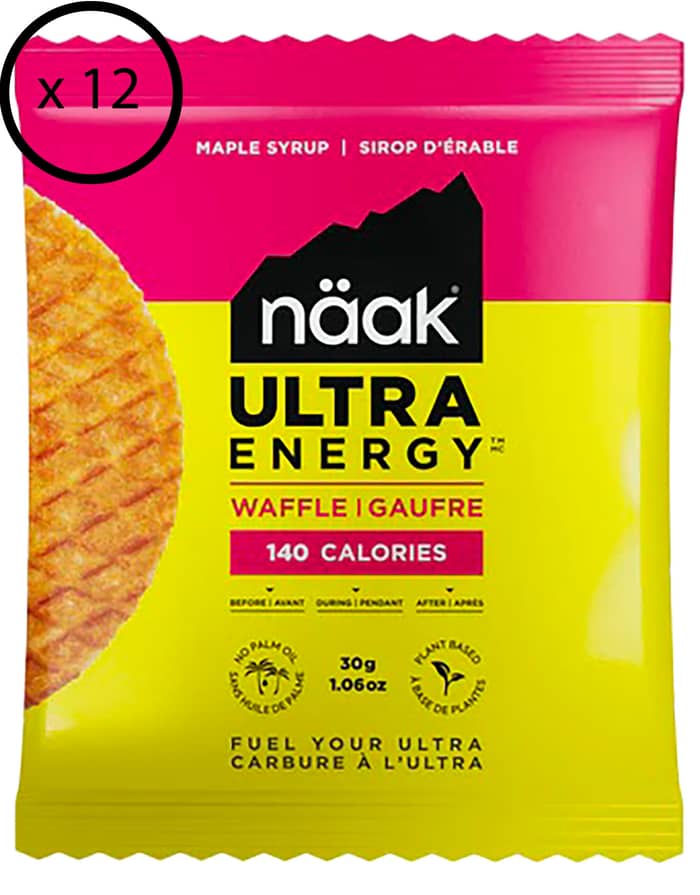 Pack Gaufres Ultra Energy™ Sirop d'Erable (x12)