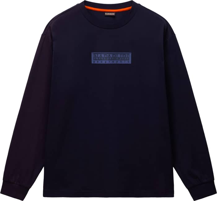 Box Logo LS 1 Blu Marine