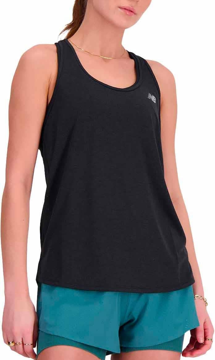 Athletics Tank Black Heather