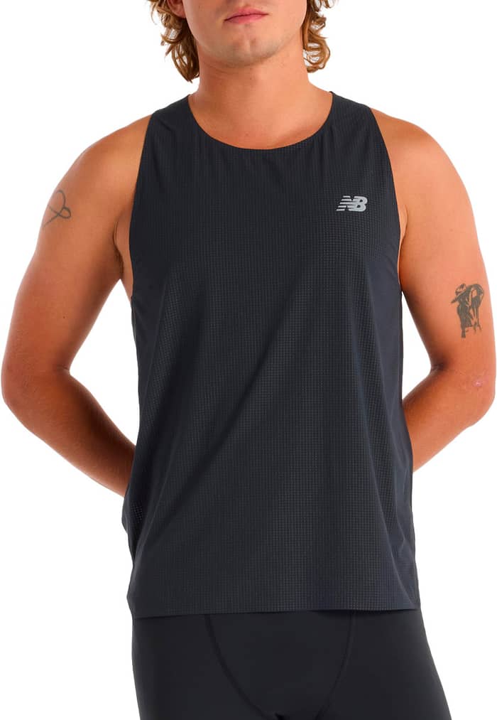 Race Day Ultra Light Singlet Black