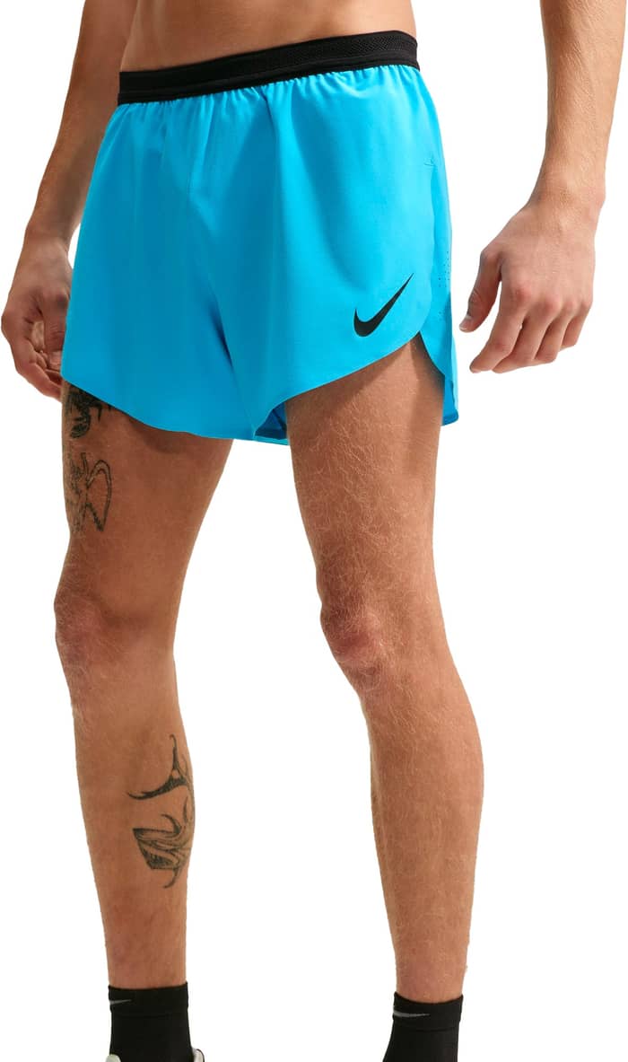 M Nike Dri-Fit ADV Aeroswift 4In Short Lt Current Blue Black