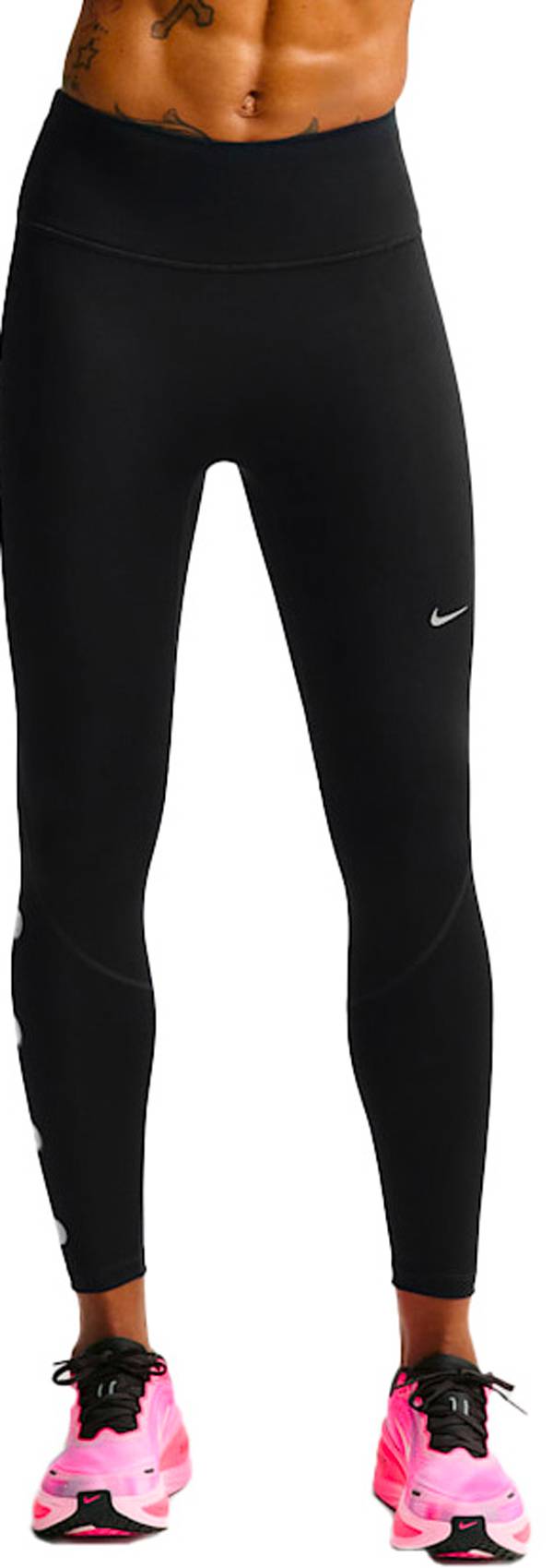 W Nike Tempo Flash Thights Black/Reflective Silver