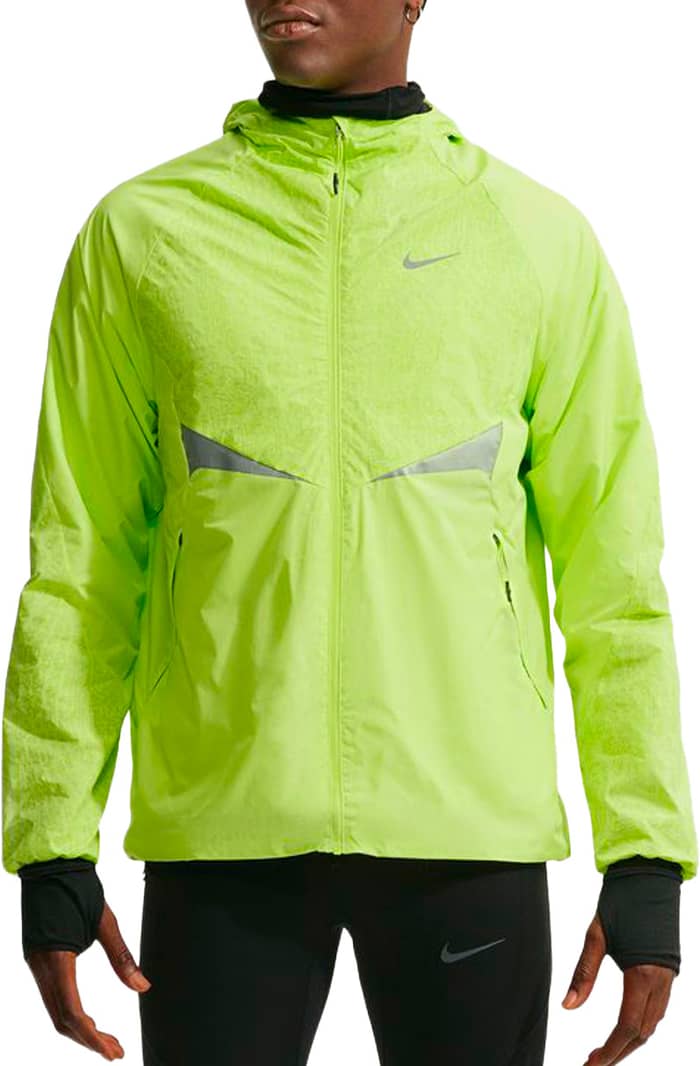 M Nike Stride Repel Winter Jacket Lt Lemon Twist/Reflective Silver