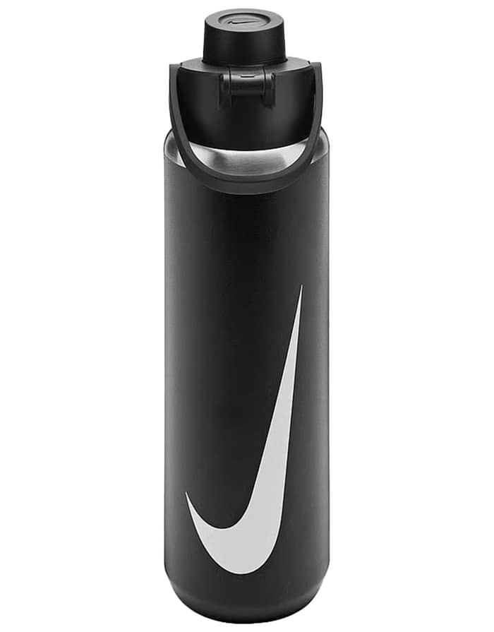 Nike SS Recharge Chug Bottle 24 Oz Rfsh Black/White