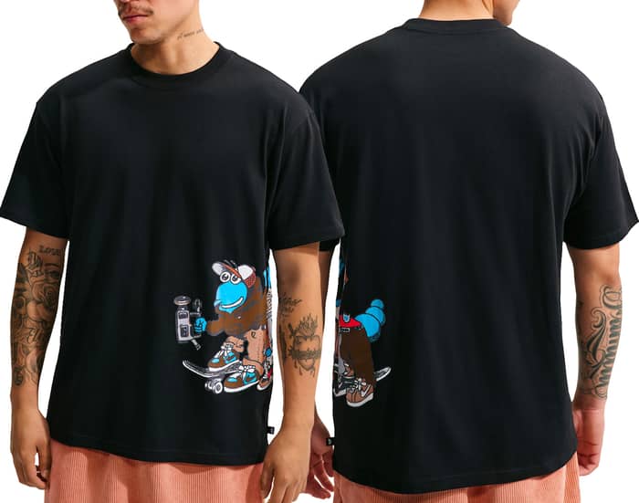 U Nike SB Tee LSE Sk8Pillar Black