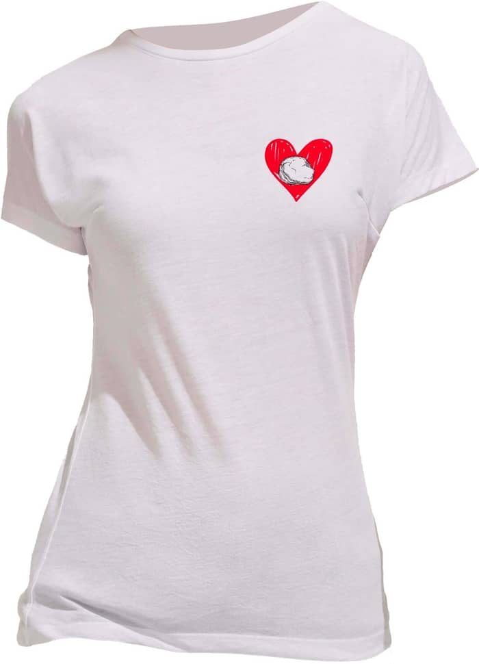 Cœur de Pierre SS Tee W White
