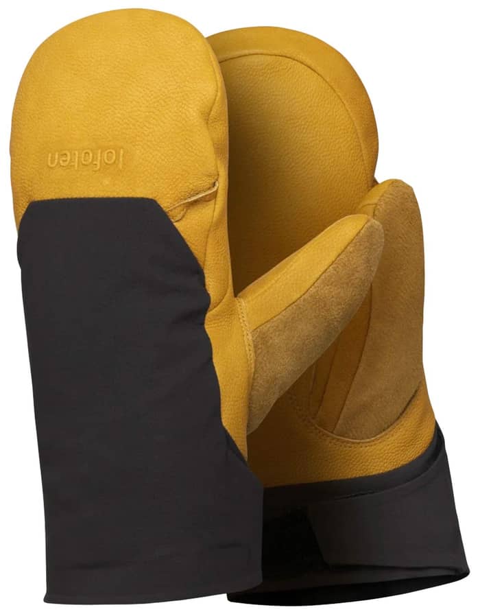 ZAKCO WinterShield Full Hand Aniline Leather Mittens, Winter Leather Mittens With Bulk Platinum Insulation, Snowmobile Leather Mittens, Outdoor Mittens, Ski Mittens (Medium