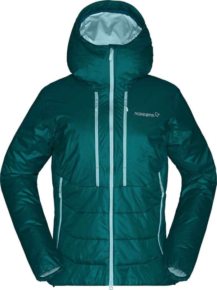 Trollveggen Primaloft100 Zip Hood W'S Everglade