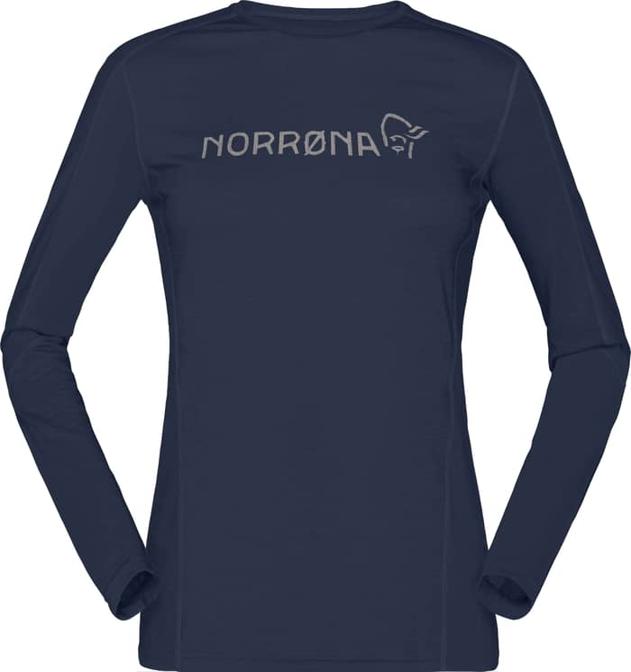 Falketind Equaliser Merino Round Neck W'S Indigo Night