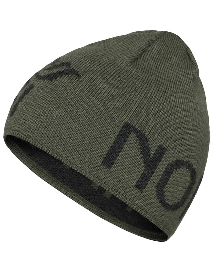 /29 Merinoull Logo Beanie Olive Night Melange