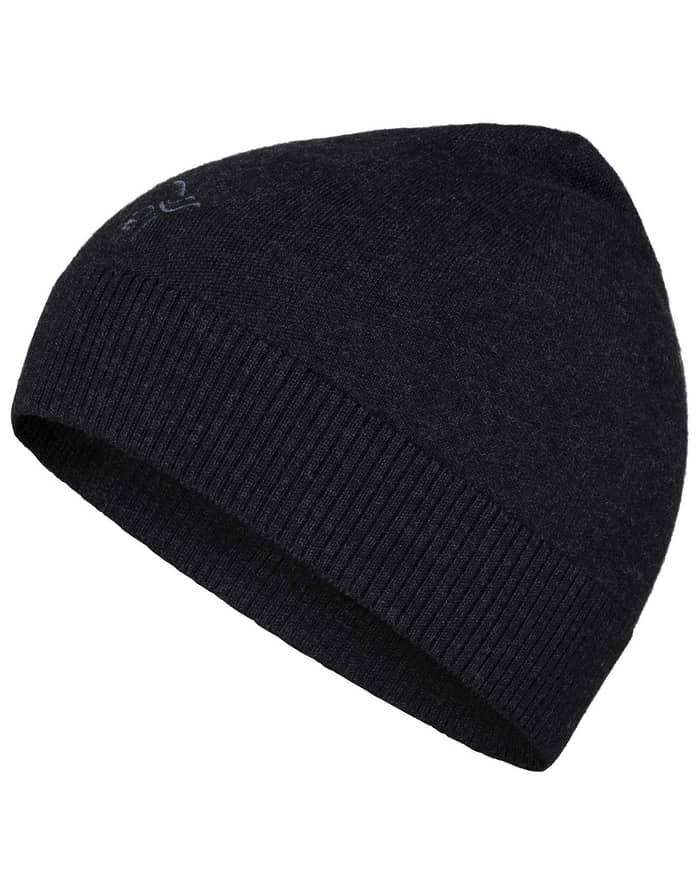 /29 Light Merinoull Beanie Caviar Melange