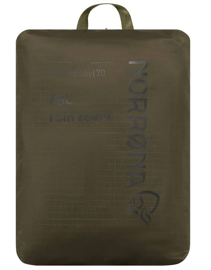 Norrona Econyl70 65L Rain Cover Olive Night