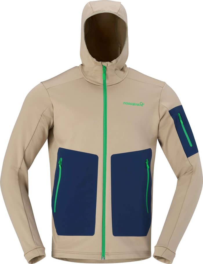 Falketind Warm2 Stretch Hood M'S Winter Twig