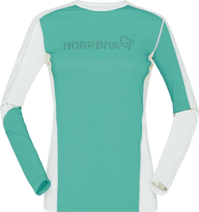 Falketind Equaliser Merino Round Neck W'S Malachite Green