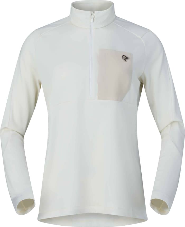 Femund Warm1 Zip Neck W'S Snow White