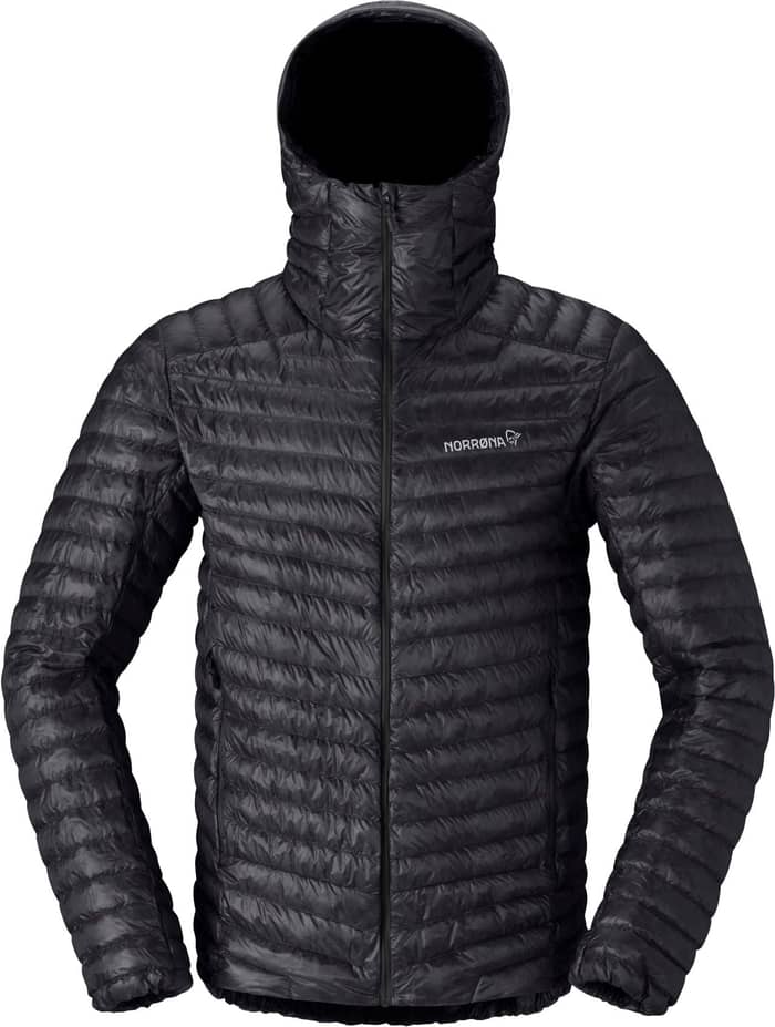Trollveggen Down800 Super Light Hood M Caviar Black