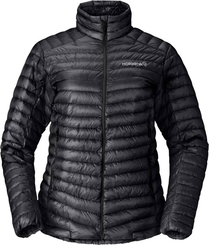 Trollveggen Down800 Super Light Jacket W Caviar Black