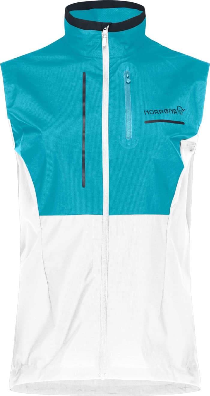 Senja Aero90 Vest W Brittany Blue Snow White