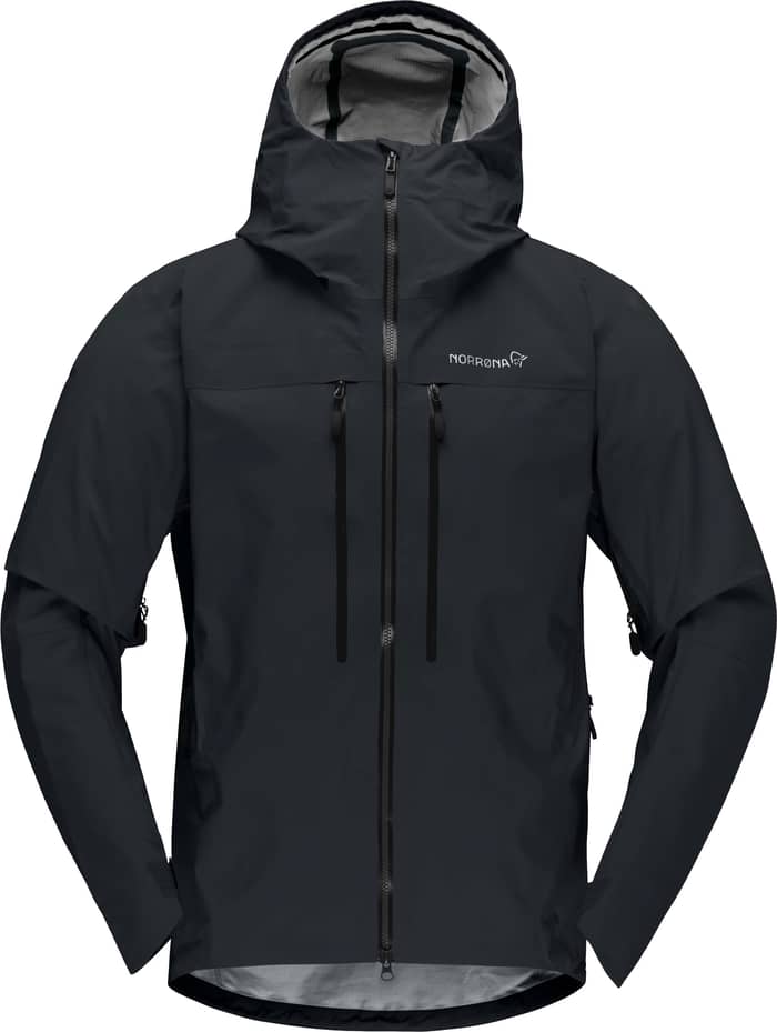 Trollveggen Gore-Tex Pro Light Jacket M Caviar Black