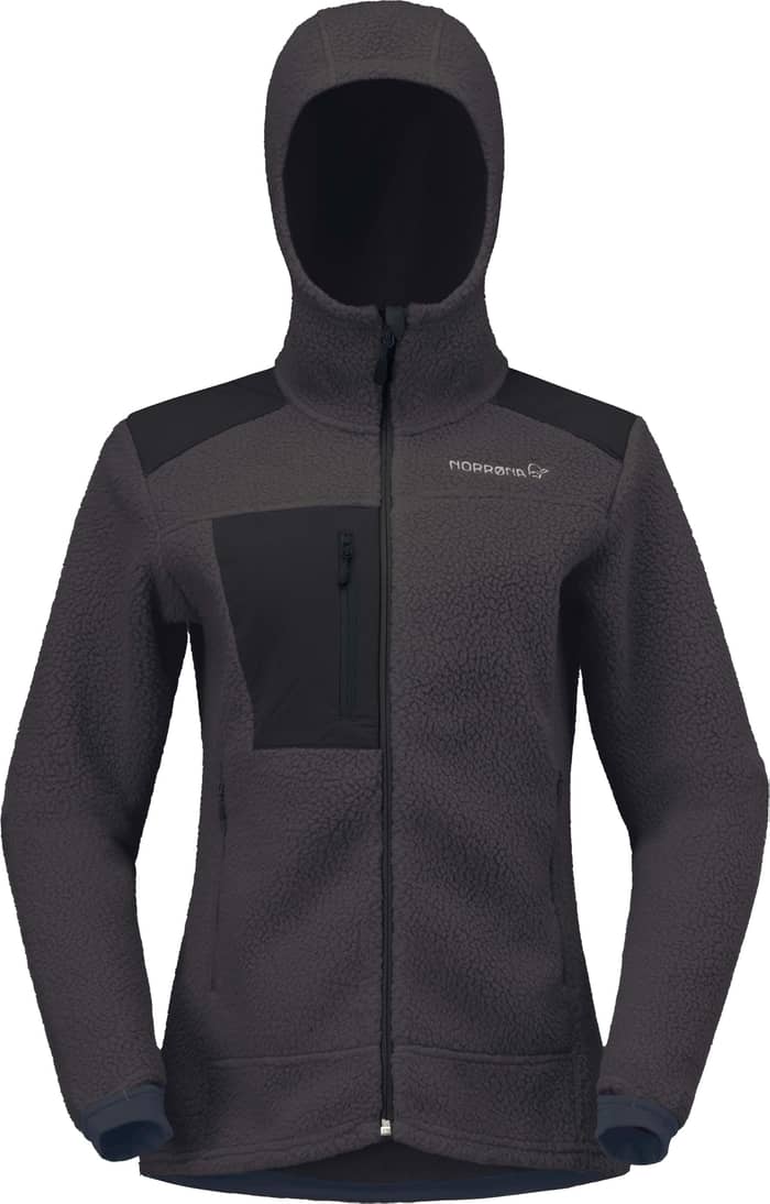 Trollveggen Warm3 Zip Hood W Phantom