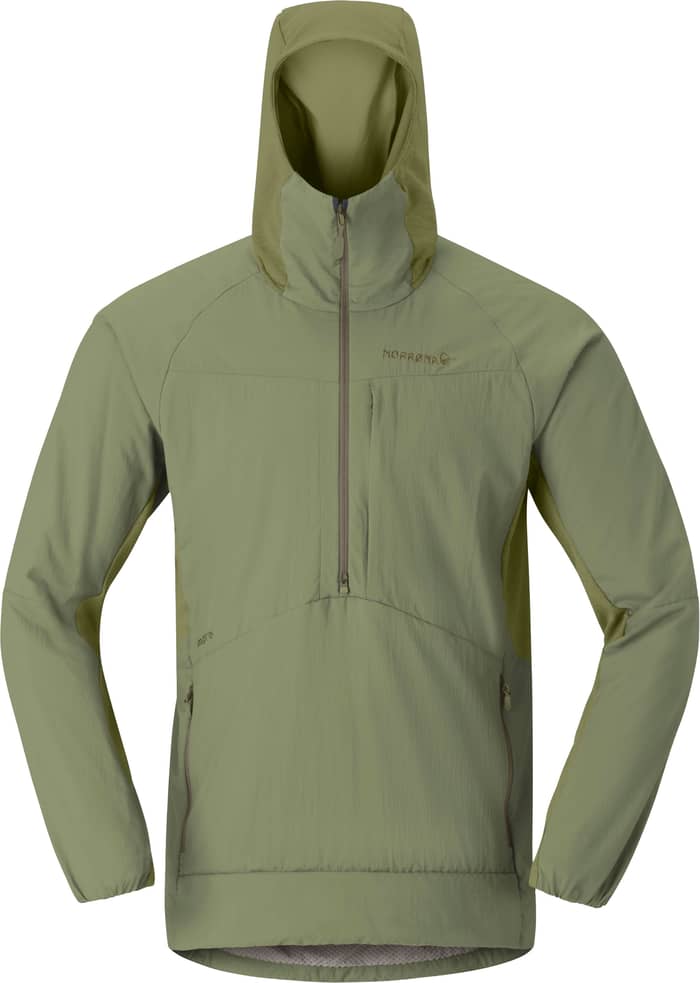 More Octa Zip Hood M Deep Lichen Green